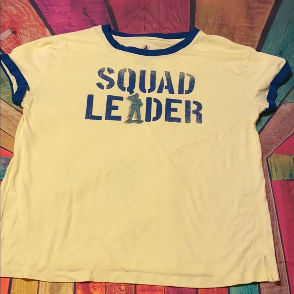 Disney Yellow and Blue Squad Leader Tee